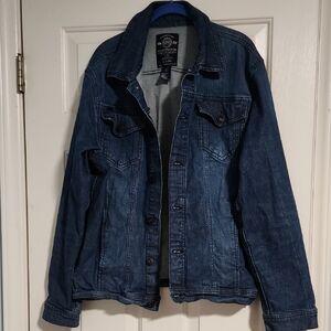 Buffalo David Bitton Blue Denim Jacket